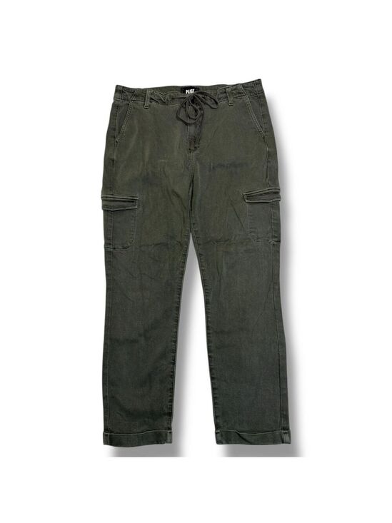 PAIGE Pants - PAIGE Women’s Christy Ankle Cargo Pants Olive Size 31